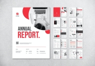 企业年度报告手册模板
