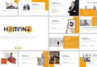 Homano-公司介绍商业PowerPoint模板