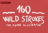 Adobe Illustrator 的 160 个狂野笔触