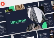 Upcitron-商业深色PowerPoint模板