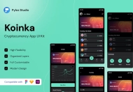 TKoinka – 加密货币移动应用程序 UI 套件