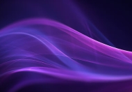 黑暗中的紫色波浪背景