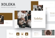 Xoleka – 咖啡品牌Powerpoint模板