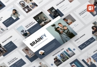 Brainfy – 照片视频工作室PowerPoint模板