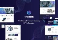 Engitech – IT 解决方案和服务 HTML5 模板