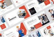 Renova – 家庭维修和翻新主题演讲 Keynote模板