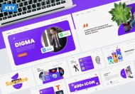 Digma 数字营销业务主题演讲模板