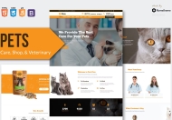 PETS – 宠物护理和兽医 HTML 模板