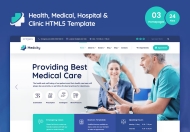 Medcity – 健康与医疗 HTML5 模板
