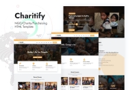 Charitify – 非政府组织/慈善机构/筹款 HTML 模板