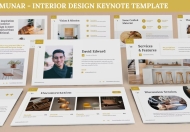 Munar – 室内设计主题演讲 Keynote模板