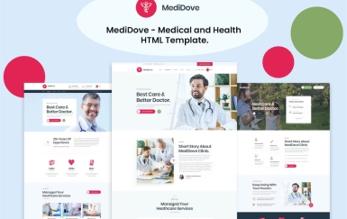 MediDove-医疗健康HTML5模板