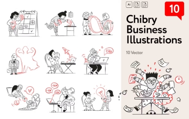 奇布里商业系列插图