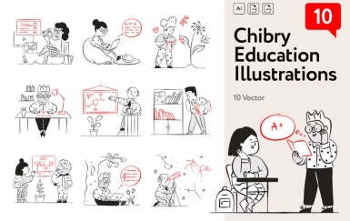 奇布里教育系列插图