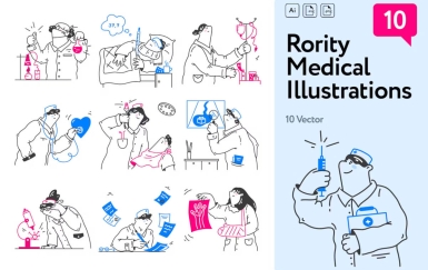 罗蒂医学收藏系列插图