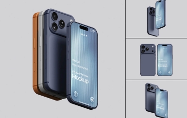 高分辨率 iPhone 17 Pro 模型