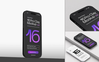 iPhone 16 Pro 模型套装