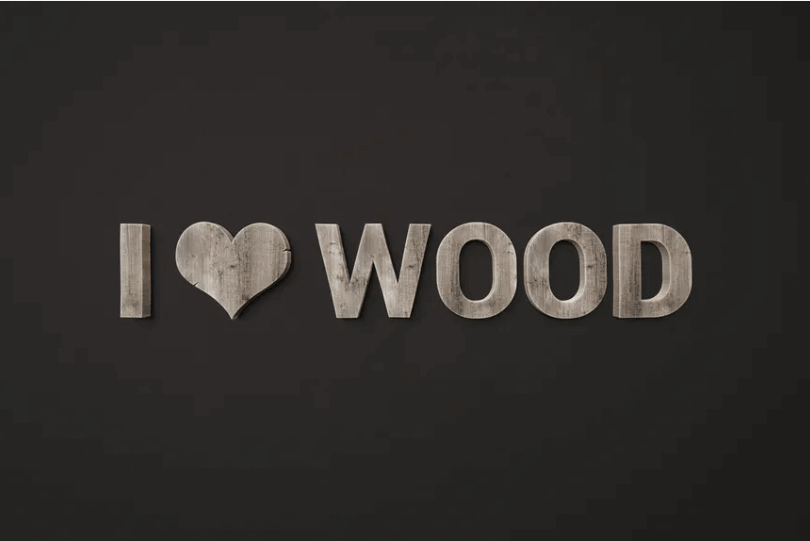 I♥Wood-Photoshop的智能对象样式