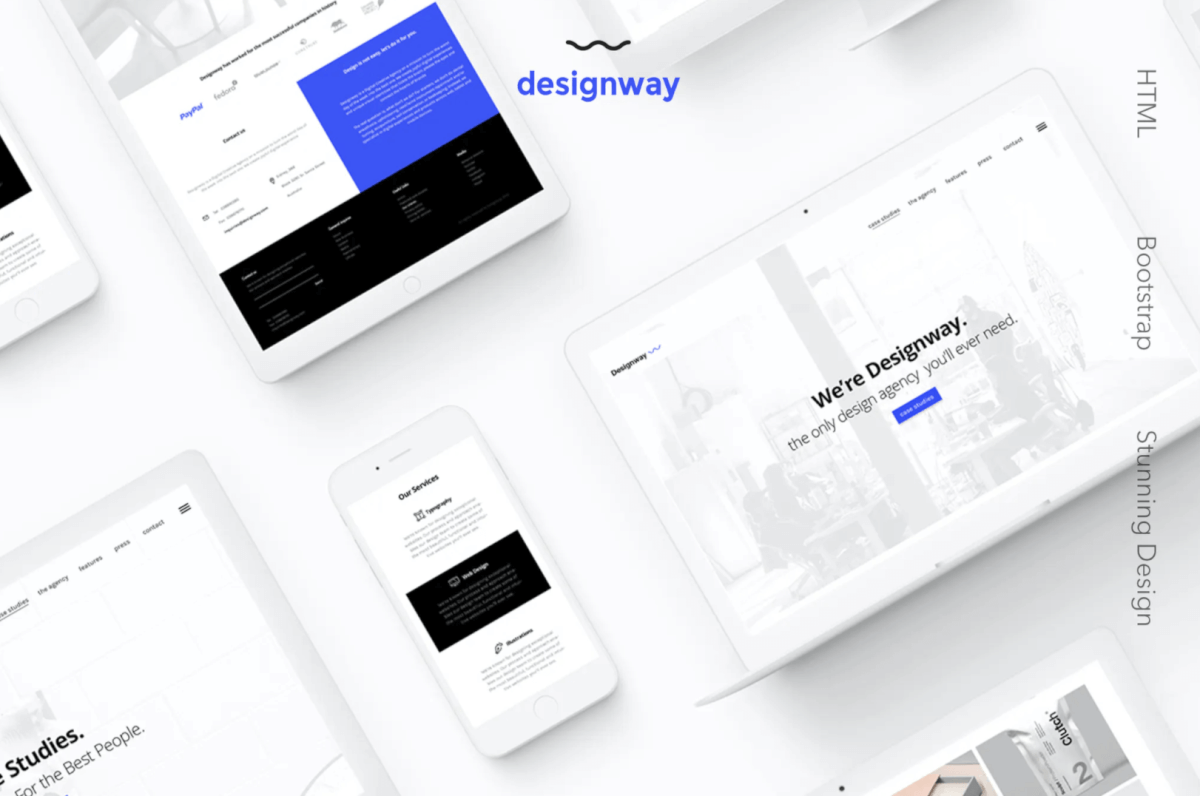 Designway —设计公司HTML模板