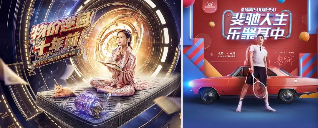 这次我教你,优秀的Banner是怎样用对模特图的!