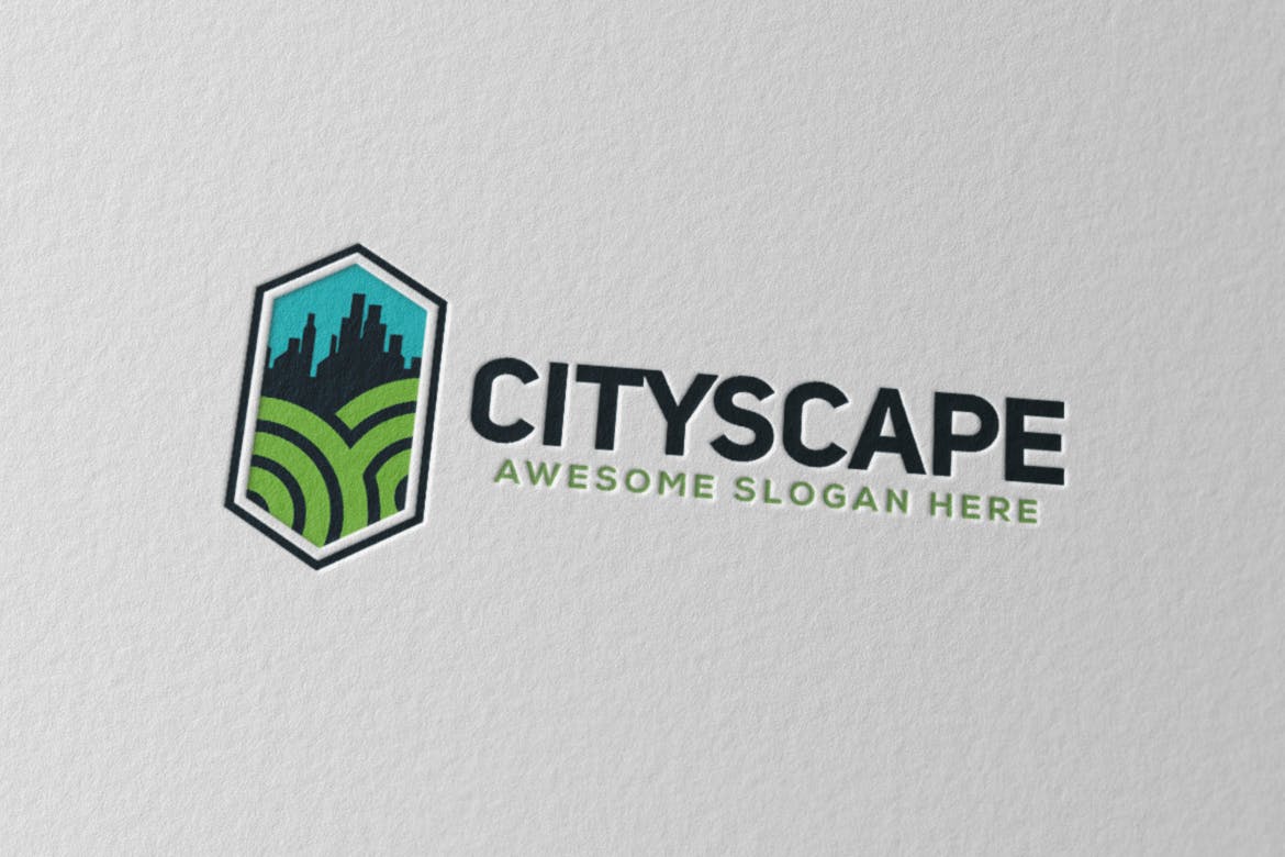 城市景观徽标logo