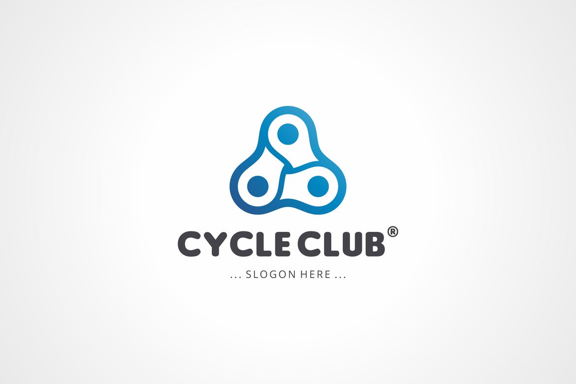 自行车俱乐部徽标logo