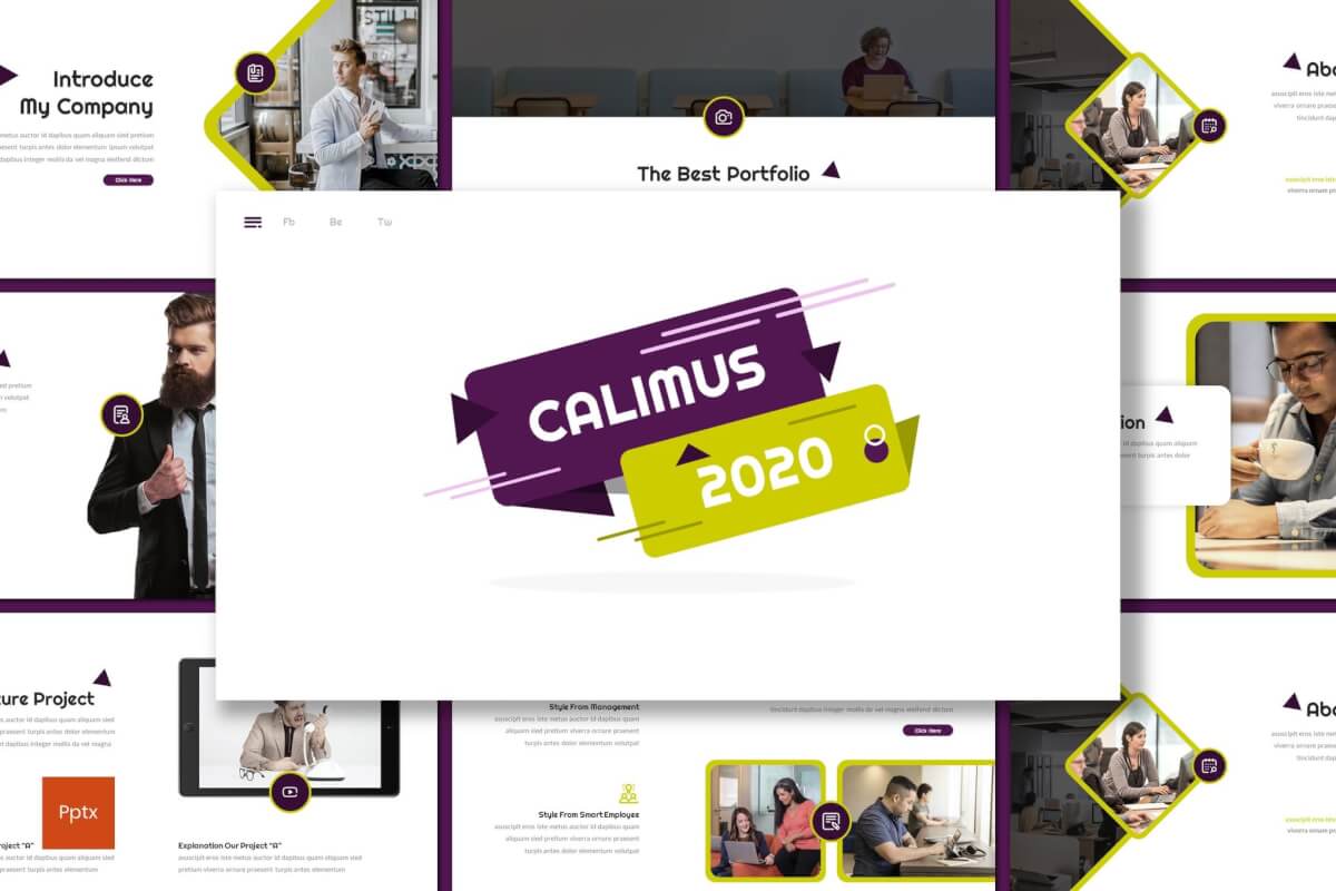 Calimus-多用途PowerPoint模板
