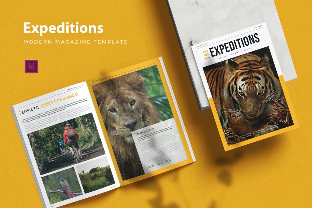 Expeditions-杂志宣传册