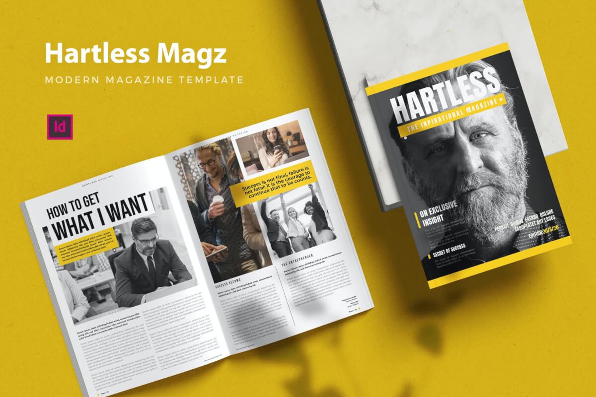 Hartless Magz-杂志模板
