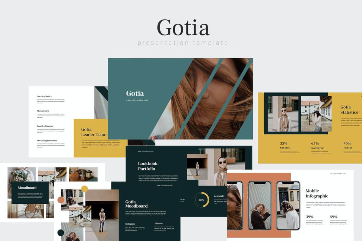 Gotia-摄影主题演讲模板