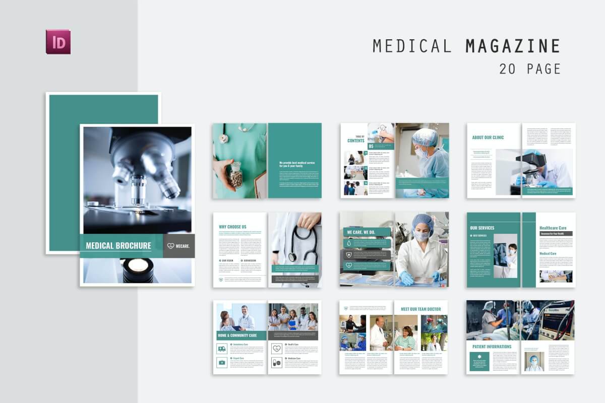 护理医学杂志医疗医美手册宣传册