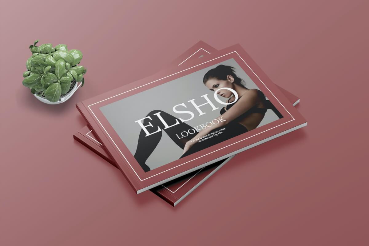 ELSHO-A4时尚宣传手册模板