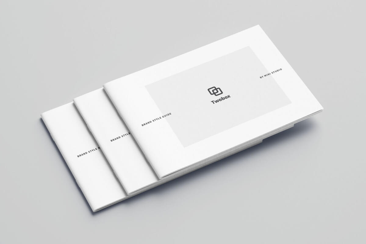 A4/Letter 简约大气品牌风格企业画册设计模板