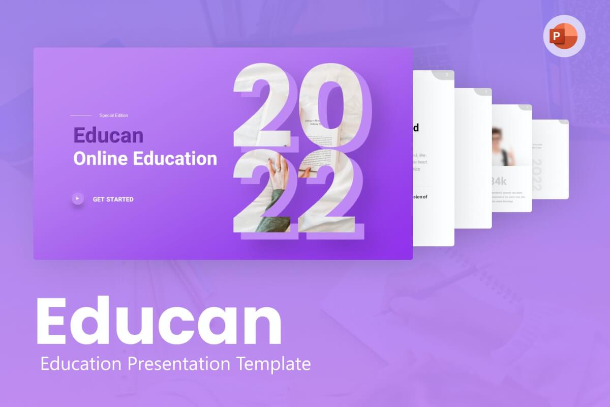Educan-教育PowerPoint模板