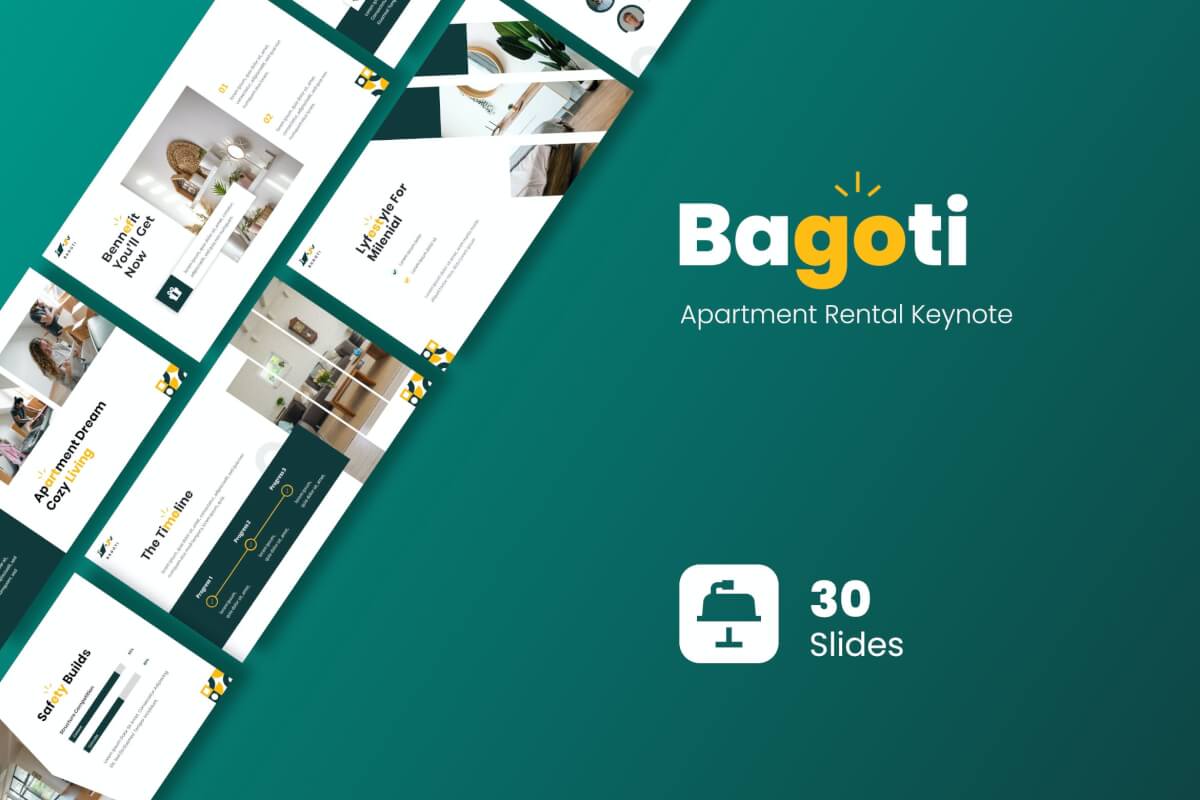 Bagoti-公寓出租主题演讲keynote模板