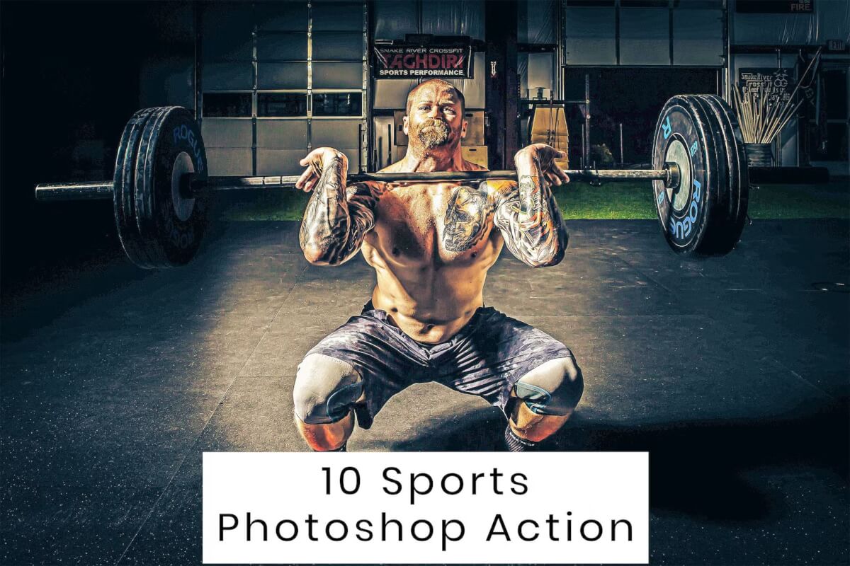 10 运动 Photoshop 动作