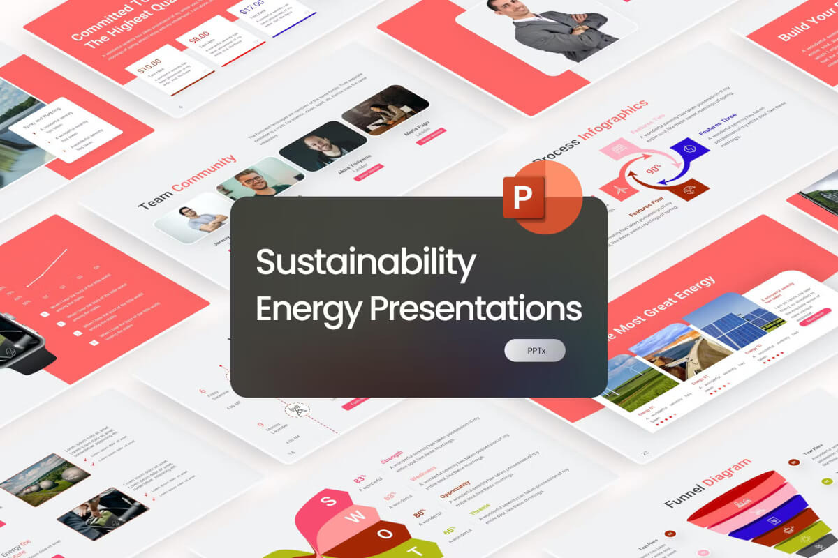可持续发展能源 PowerPoint 模板
