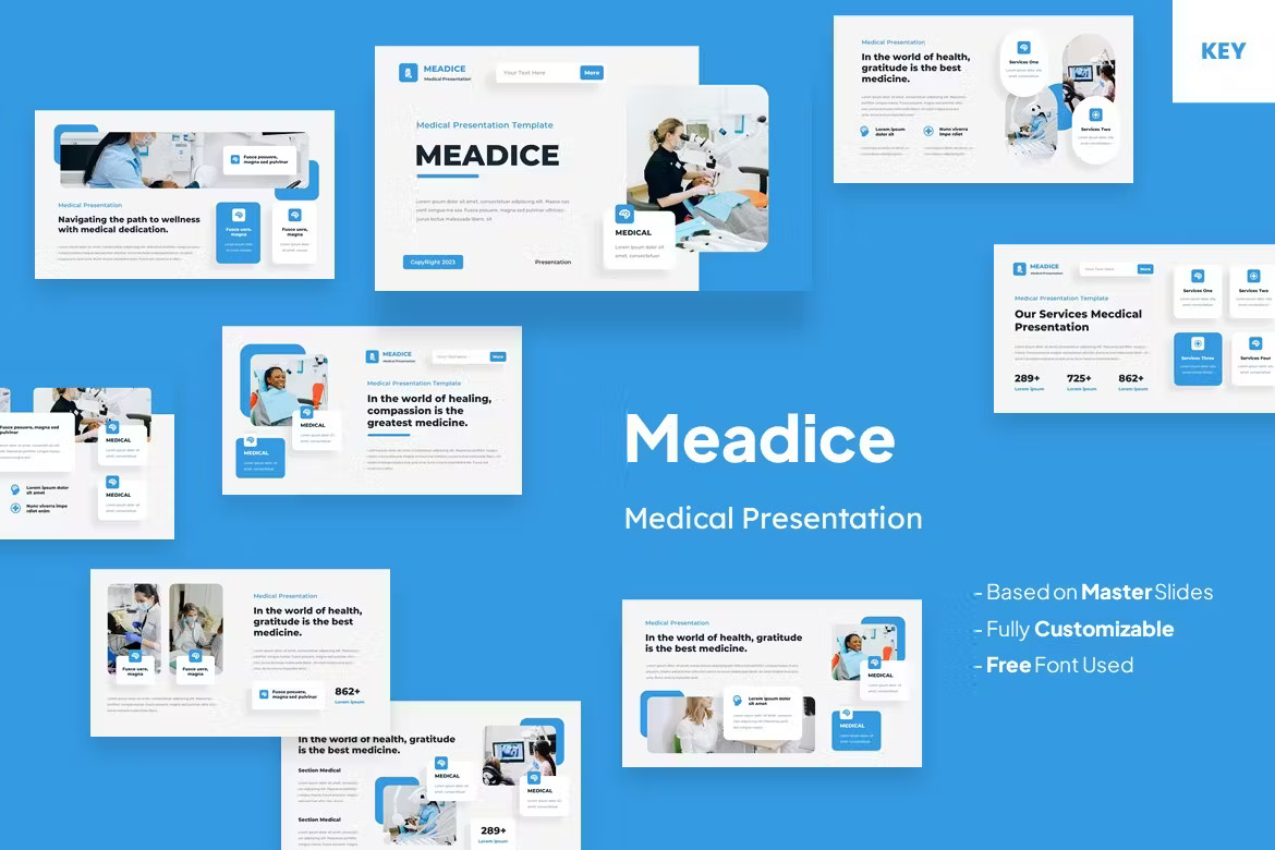 Meadice - 医学主题演讲模板