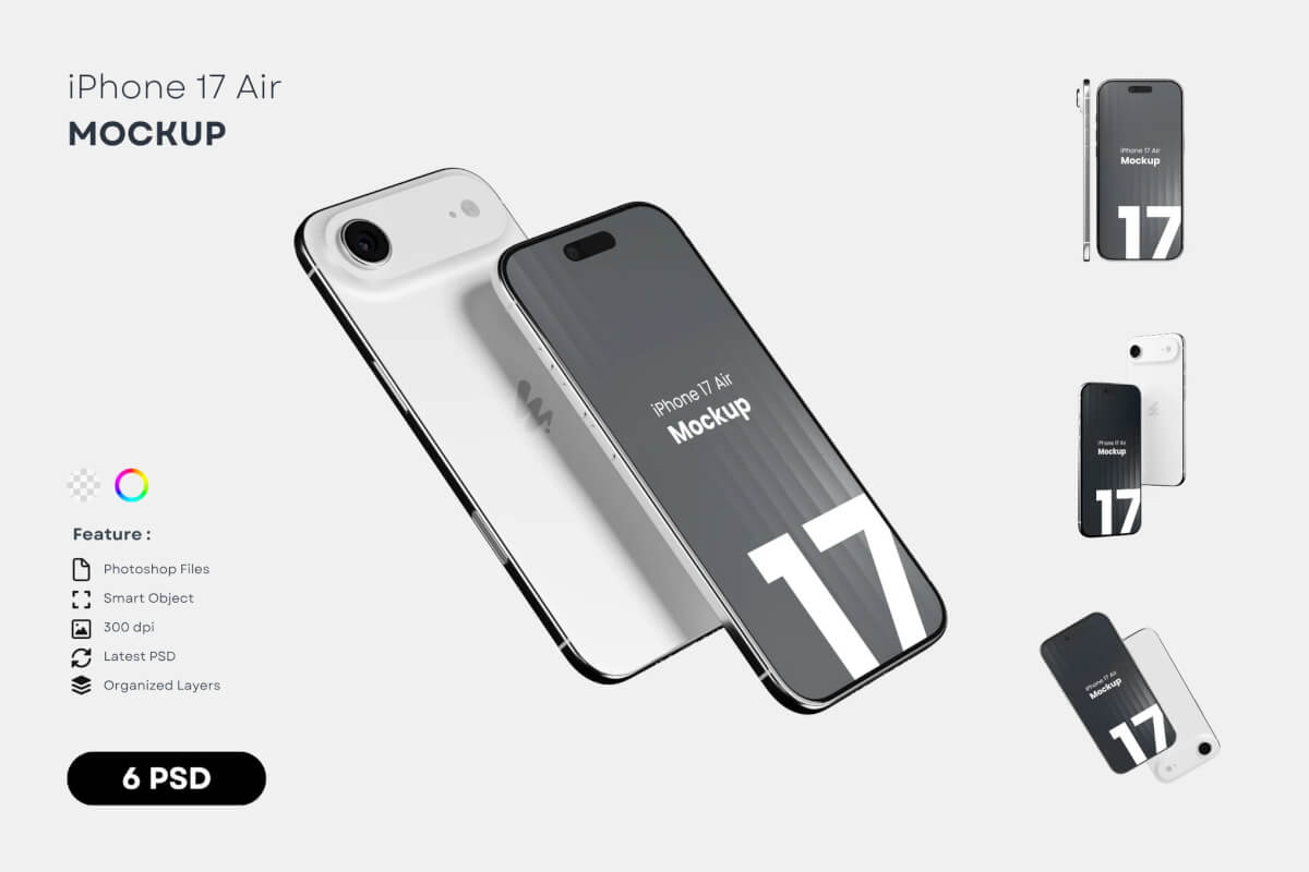 iPhone 17 Air 模型