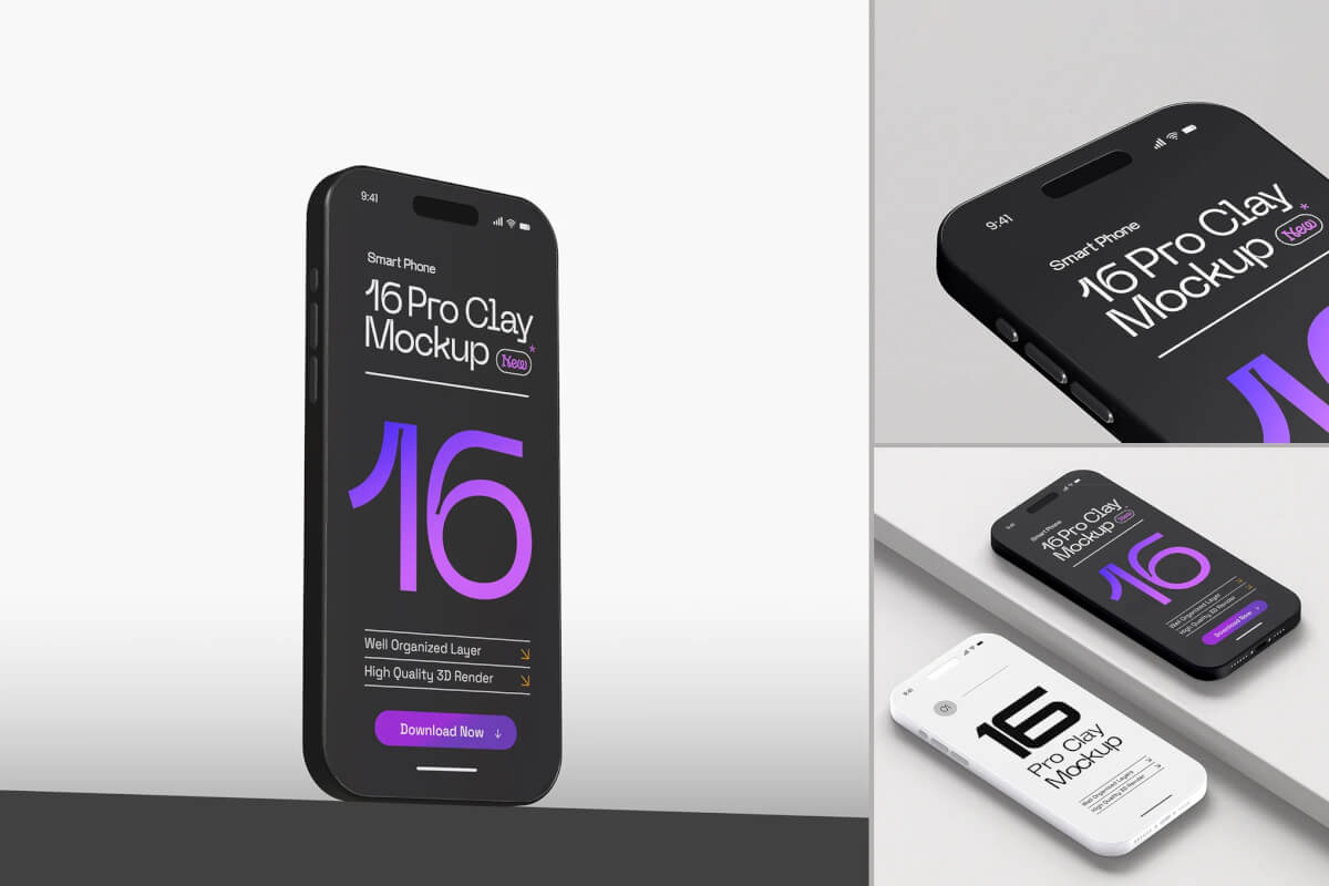 iPhone 16 Pro 模型套装
